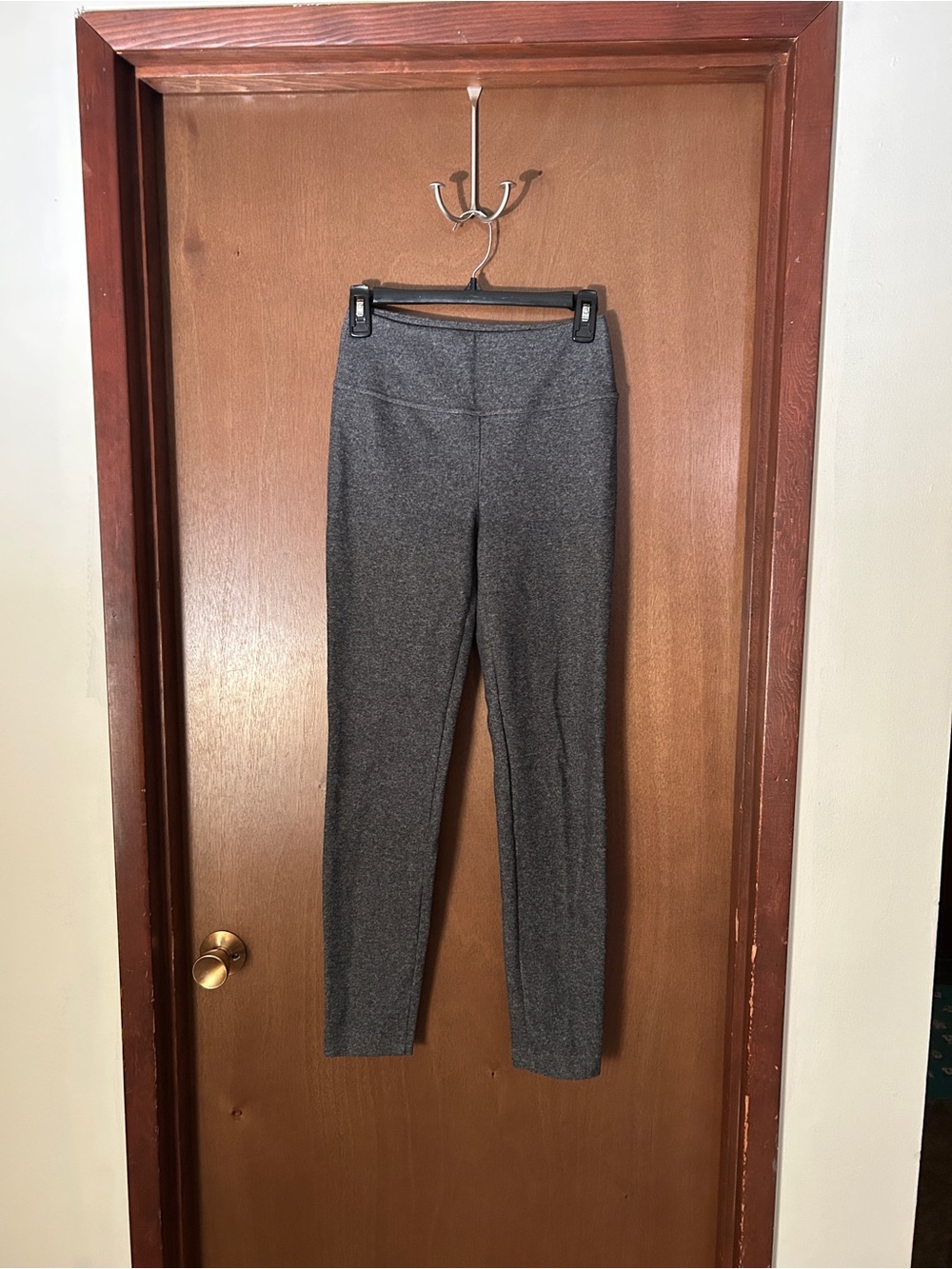 Theory Charcoal Stretch High-Rise Legging Pants Size S